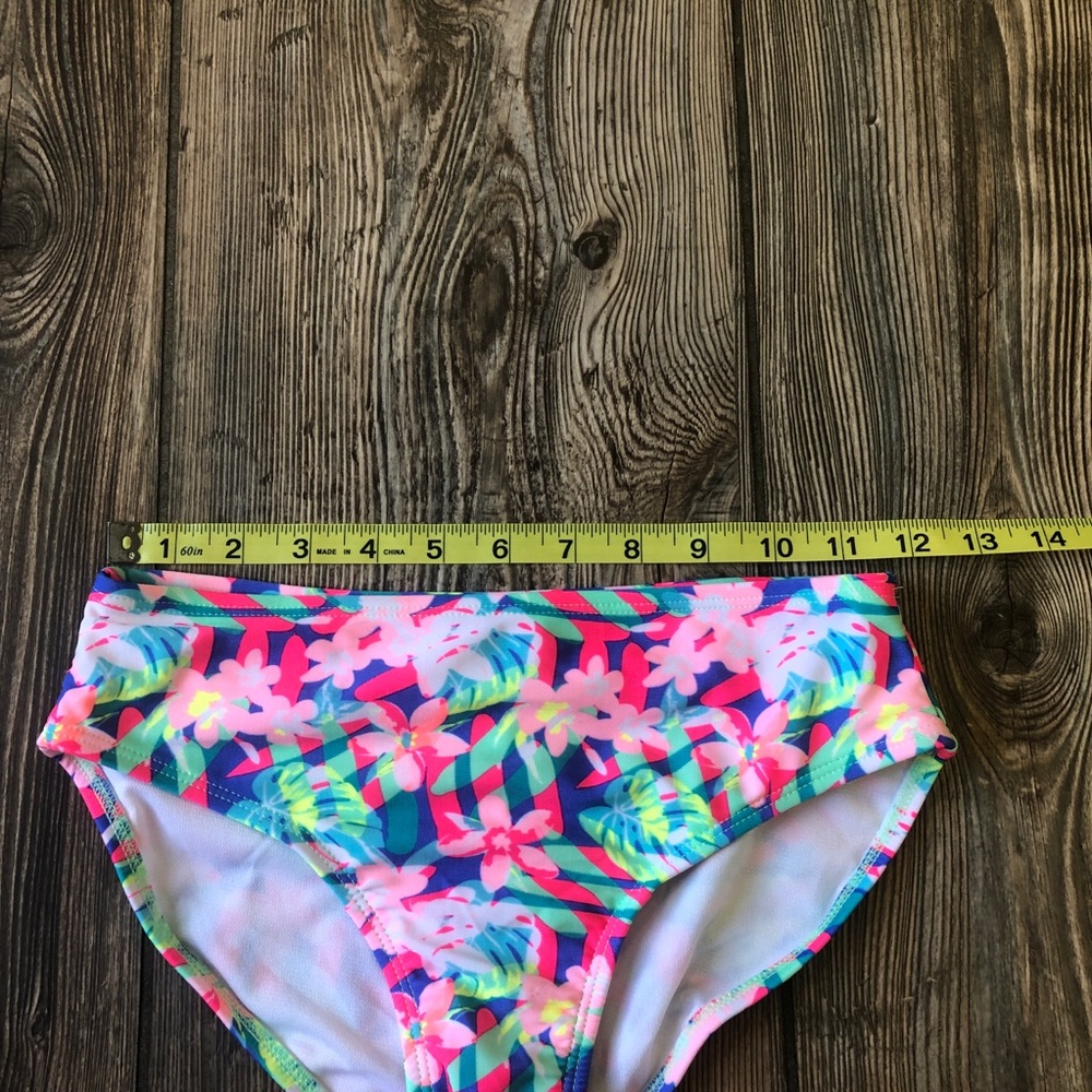Cat & Jack Pink & Purple Floral Pattern Bottoms - Picture 2 of 6